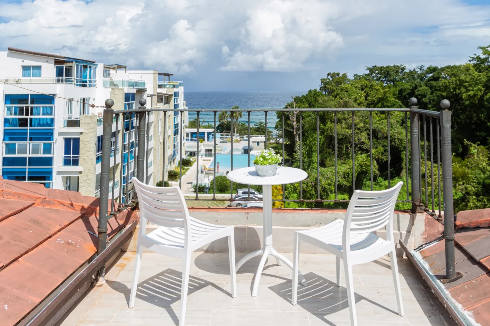 Image showcasing Oceanview Penthouse With Private Rooftop Terrace | DRListings.com