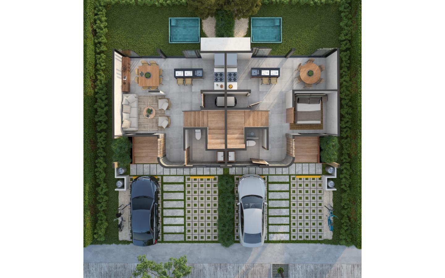 Id-2675 Three Bedroom Townhouse For Sale In Punta Cana - Image 2