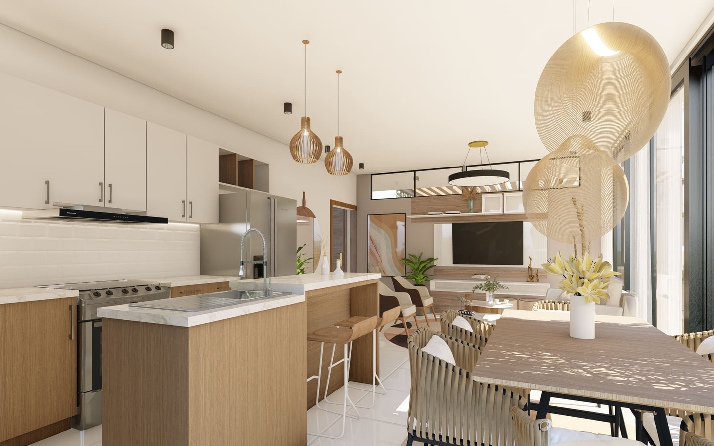 Id-2644 Three Bedroom Villa For Sale In Vista Cana Punta Cana - Image 4