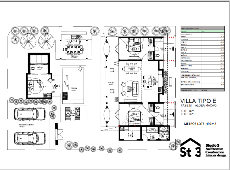 Macao Tropical Residences 3 Bedroom Luxury Villa Type L - Image 5