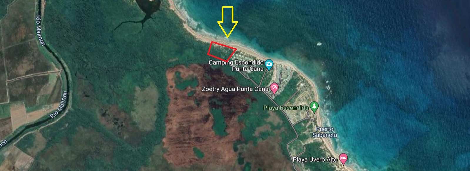 Beach Front Land Lot For Development Uvero Alto - Image 2