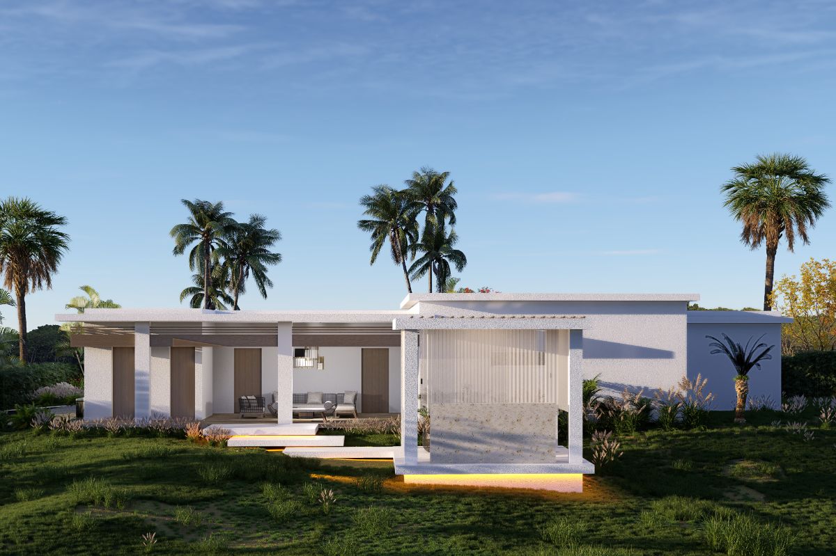 Modern Tropical Villa with Mountain & Partial Ocean Views - Image 4