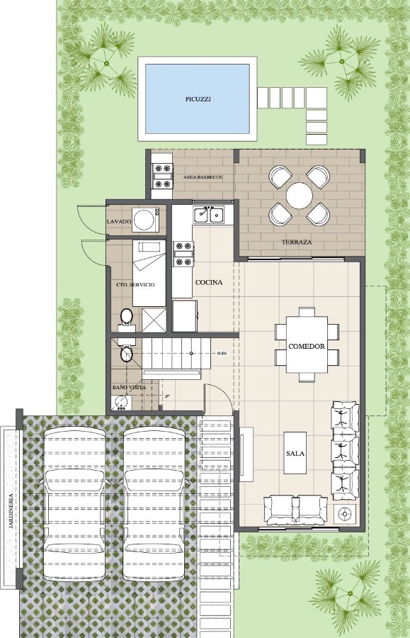 Loma Serena, Jarabacoa: Villa with pool included in private complex of villas - Image 4